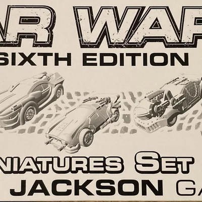 Car Wars (Sixth Edition): Miniatures Set 4