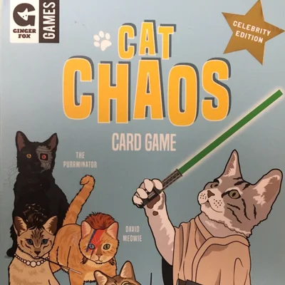 Cat Chaos Card Game: Celebrity Edition