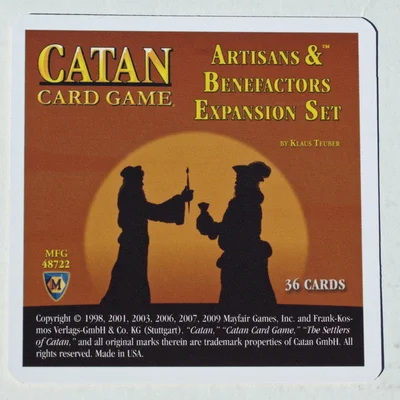 Catan Card Game: Artisans & Benefactors