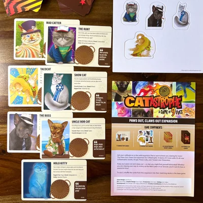 CATastrophe: A Game of 9 Lives – Paws Out, Claws Out Expansion