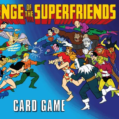 Challenge of the Superfriends Card Game