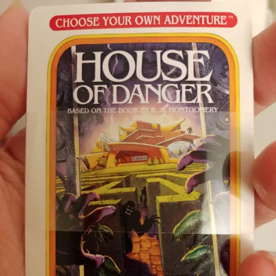 Choose Your Own Adventure: House of Danger – Game Convention Promo Kit