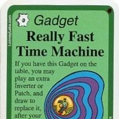 Chrononauts: Really Fast Time Machine Promo Card