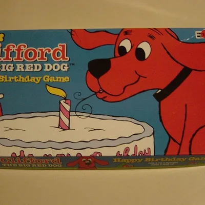 Clifford the Big Red Dog Happy Birthday Game