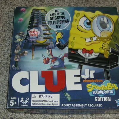 Clue Jr.: Spongebob Squarepants Edition – The Case of the Missing Jellyfish Net