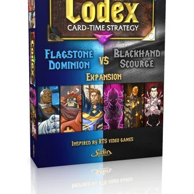 Codex: Card-Time Strategy – Flagstone Dominion vs. Blackhand Scourge Expansion