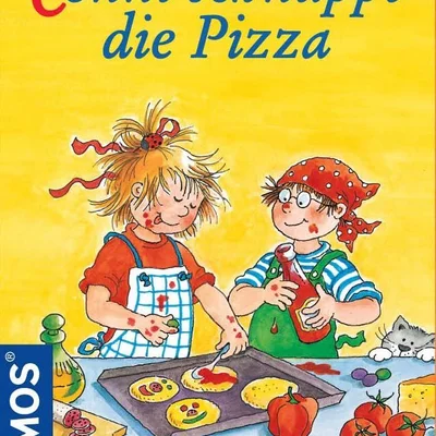 Conni schnappt die Pizza