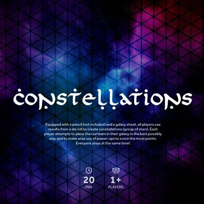 Constellations Roll & Write