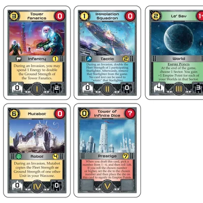 Core Worlds: Dice Tower Season 11 Kickstarter Promo