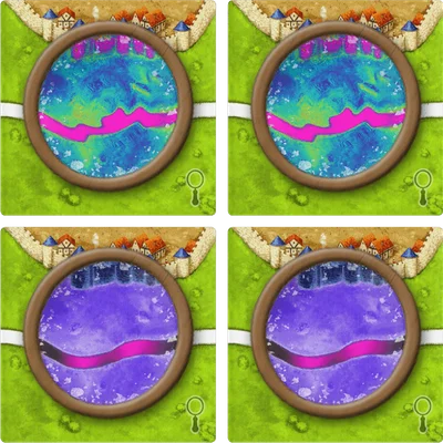 Cosmic Portal: Mirror Zone (fan expansion for Carcassonne)