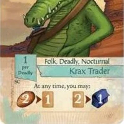 Creature Caravan: Krax Trader Creature Promo Card