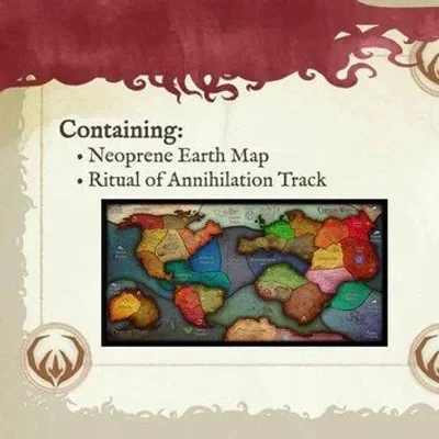 Cthulhu Wars: Nine to Eleven Player Earth Map