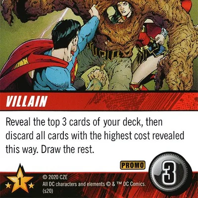 DC Deck-Building Game: Clayface Promo Card