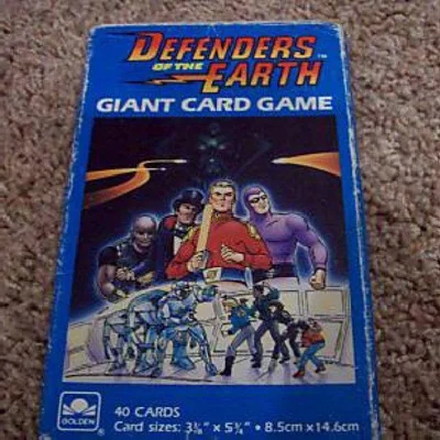 Defenders of the Earth Giant Card Game