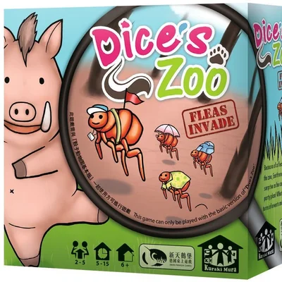 Dice's Zoo: Fleas Invade