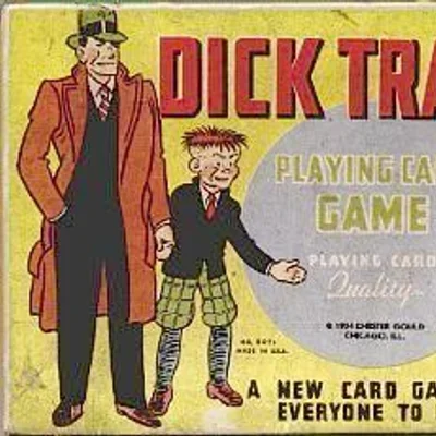 Dick Tracy Playing Card Game