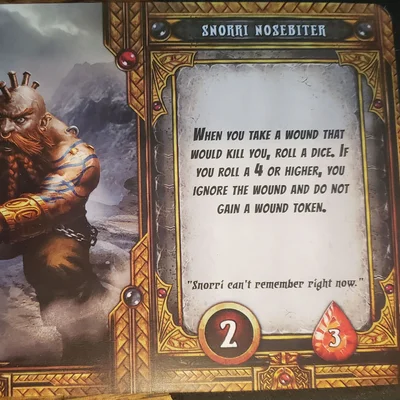 Doomseeker: Snorri Nosebiter Promo Card