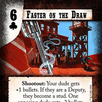 Doomtown: Faster on the Draw Promo Card