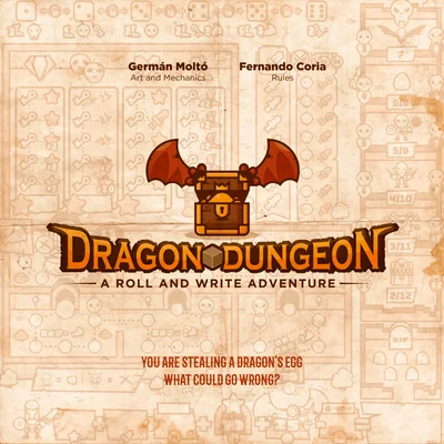 Dragon Dungeon: A roll and write adventure