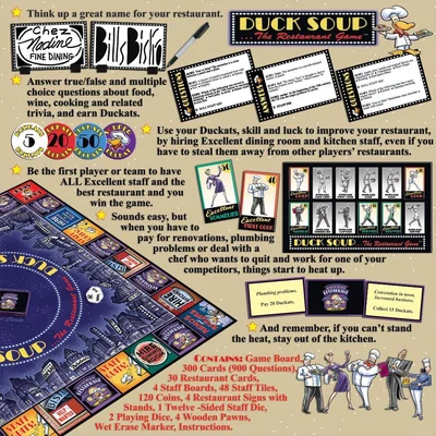 Duck Soup...The Restaurant Game