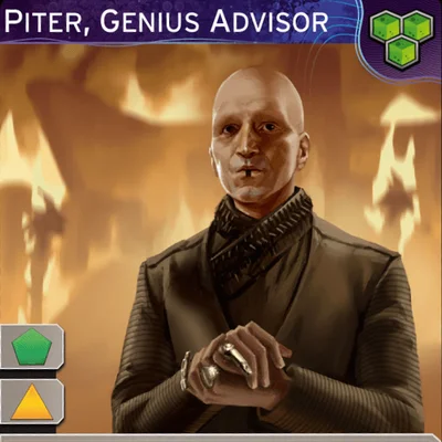 Dune: Imperium – Piter, Genius Advisor Promo Card