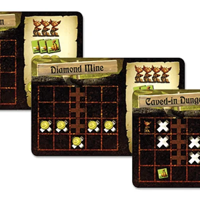 Dungeon Lords: Dungeon-Setup Tiles