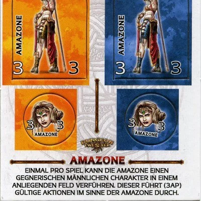 Dungeon Twister: Amazone