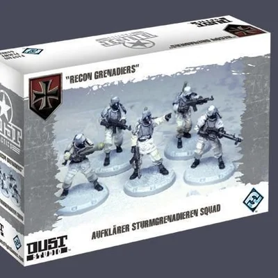 Dust Tactics: Aufklärer Sturmgrenadieren Squad – "Recon Grenadiers"