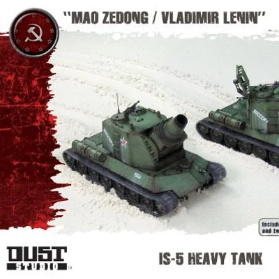 Dust Tactics: IS-5 Heavy Tank – "Mao Zedong / Vladimir Lenin"