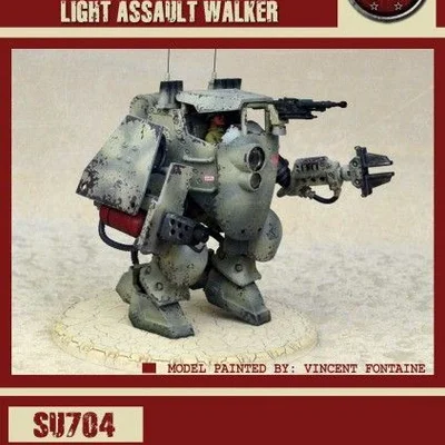 Dust Tactics: KV-47G (TSH) Light Assault Walker – "Mikhail"