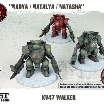 Dust Tactics: KV47 Walker – "Nadya / Natalya / Natasha"