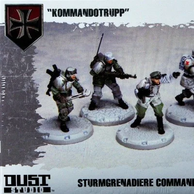 Dust Tactics: Sturmgrenadiere Command Squad – "Kommandotrupp"