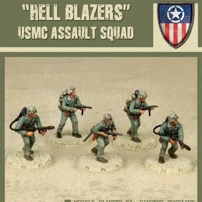 Dust Tactics: USMC Assault Squad – "Hell Blazers"