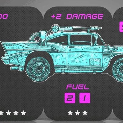 Dustrunner: New Car Sections Promo Cards