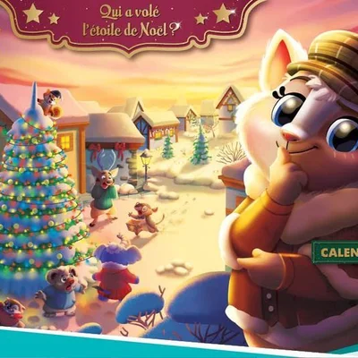 Détective Charlie: Calendrier de l'Avent – Qui a volé l'étoile de Noël?