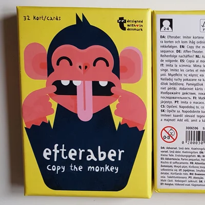 Efteraber: Copy the monkey