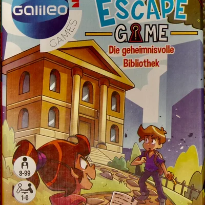 Escape Game: Die geheimnisvolle Bibliothek