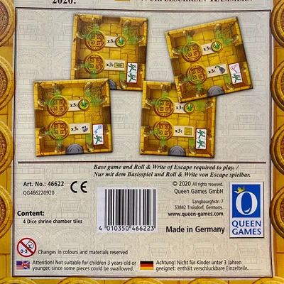 Escape: The Curse of the Temple – Exclusive Queenie 2020: Dice Shrine Chambers