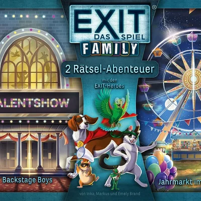 EXIT: Das Spiel – Family: Backstage Boys/Jahrmarkt im Dunkeln