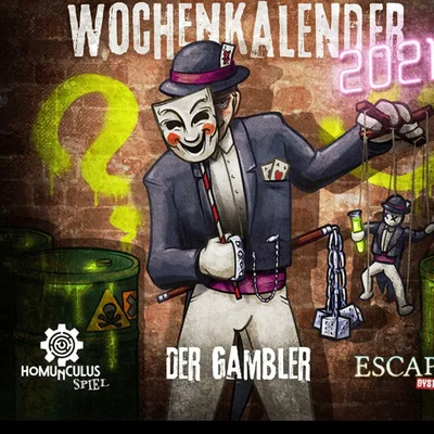 Exit-Game Wochenkalender 2021: Der Gambler