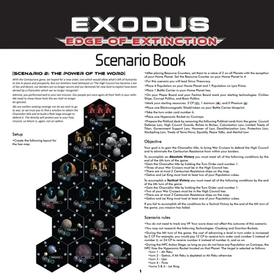 Exodus: Edge of Extinction – Kickstarter Limited Components