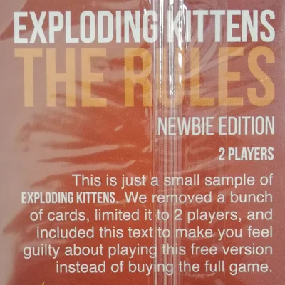 Exploding Kittens: Newbie Edition