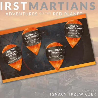 First Martians: Watch It Played Promo Tokens