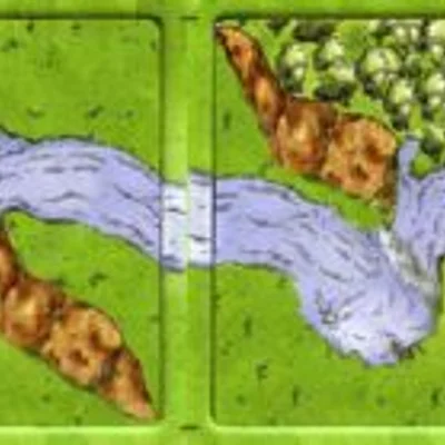 Fisherman: Waterfalls (fan expansion for Carcassonne)