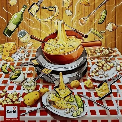 Fondue oder Raclette