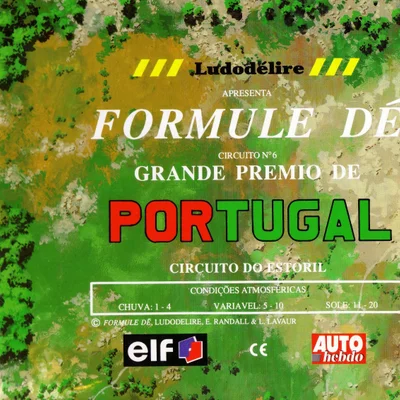 Formule Dé Circuit № 6: GRANDE PREMIO DE PORTUGAL – Circuito do Estoril