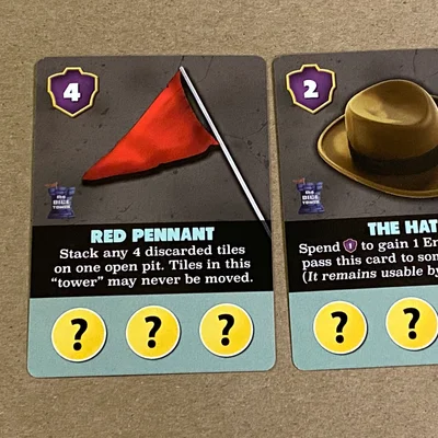 Fossilis: 2020 Dice Tower Promo Cards