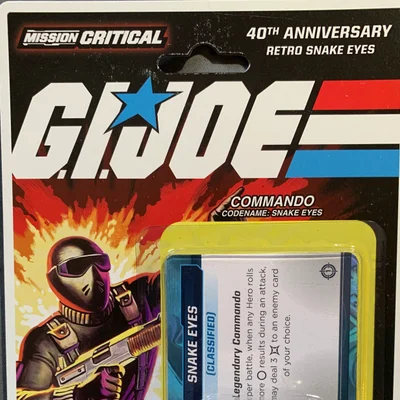 G.I. JOE Mission Critical: Retro Snake Eyes