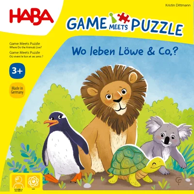 Game Meets Puzzle: Wo leben Löwe & Co.?