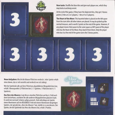 Ghosts of the Moor: New Tasks